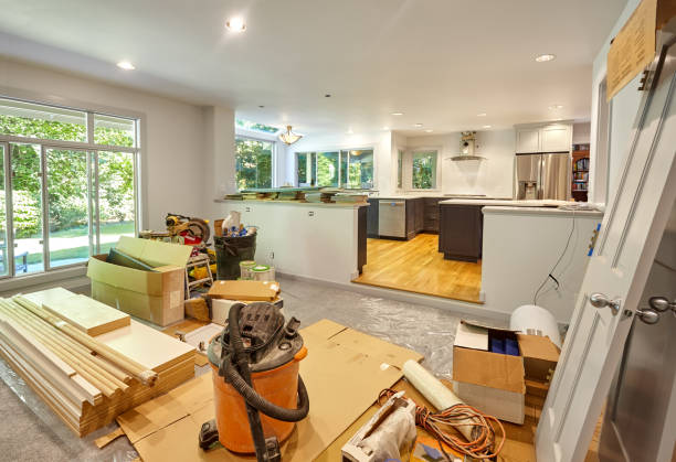 Professional Kitchen Island Installation technician working in Raritan, NJ